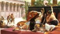 Cleopatra Testing Poisons on Condemned Prisoners Alexandre Cabanel nude